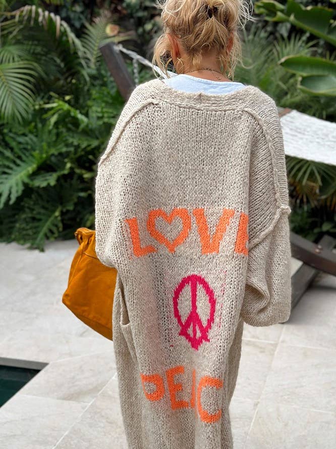 Love & Peace Cardigan