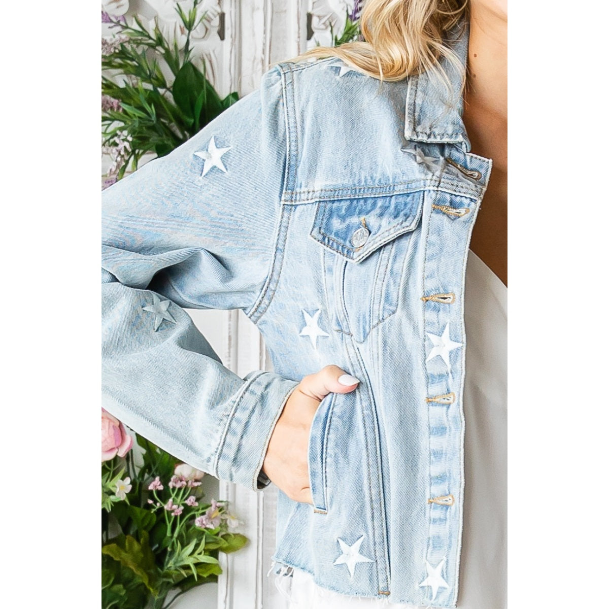 Star Embroidered Jacket