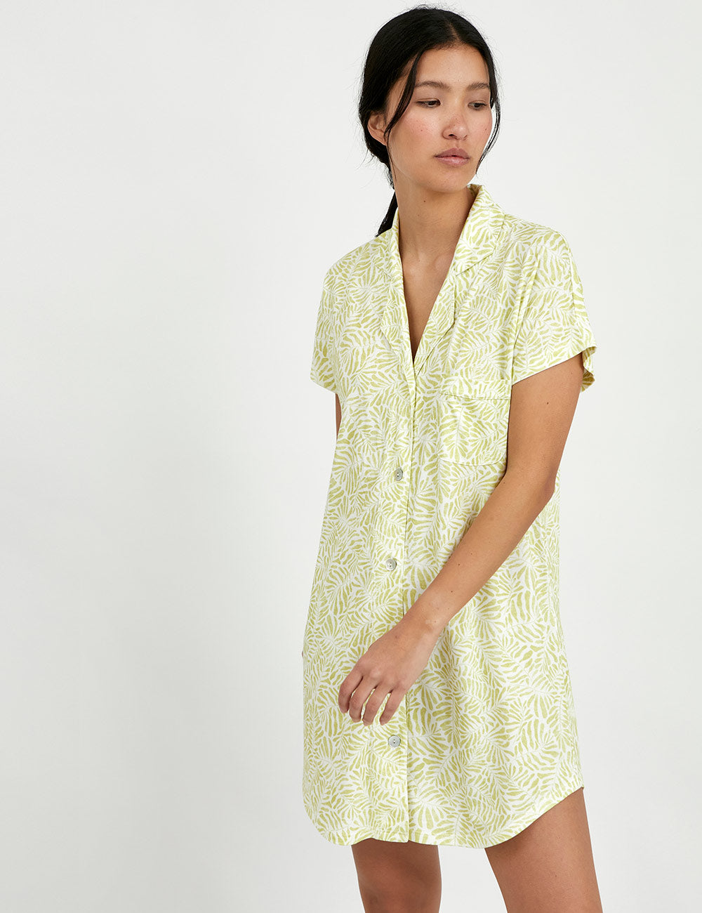 Boyfriend Agnes Cami Citron Leaves