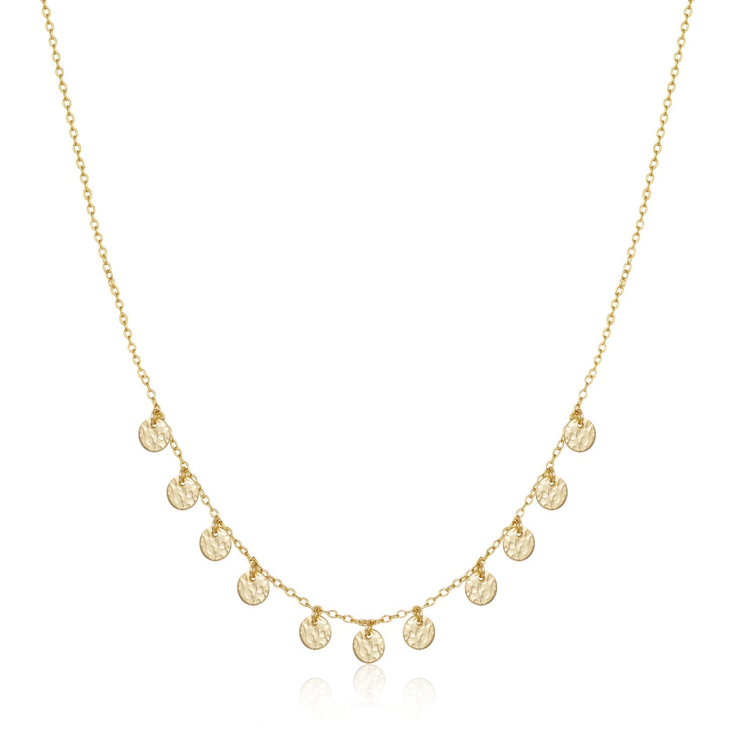Dangling Coin Necklace