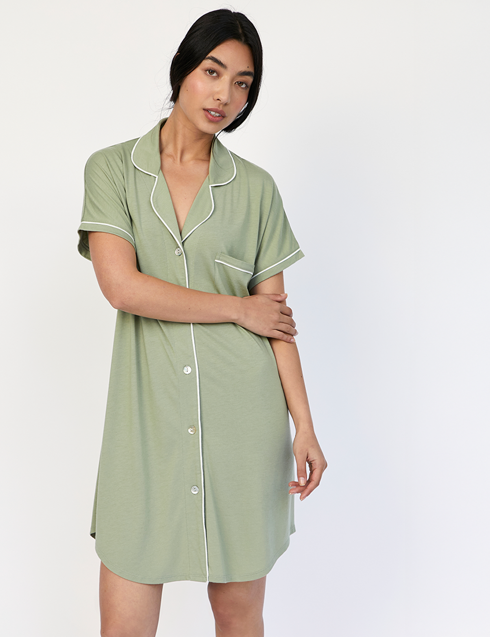 Boyfriend Cami Sage Green