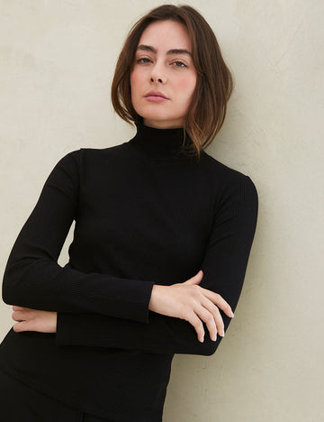 Louisa Top Black