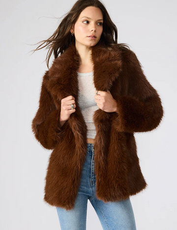 Kindra Coat, Brown