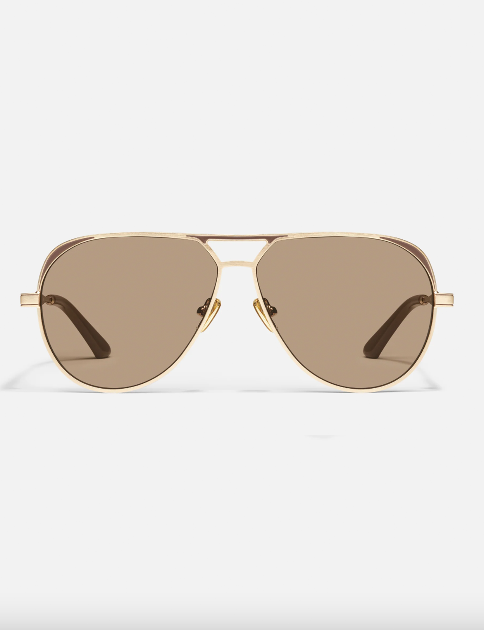 Open Tab, Brushed Gold/Doe/Tan