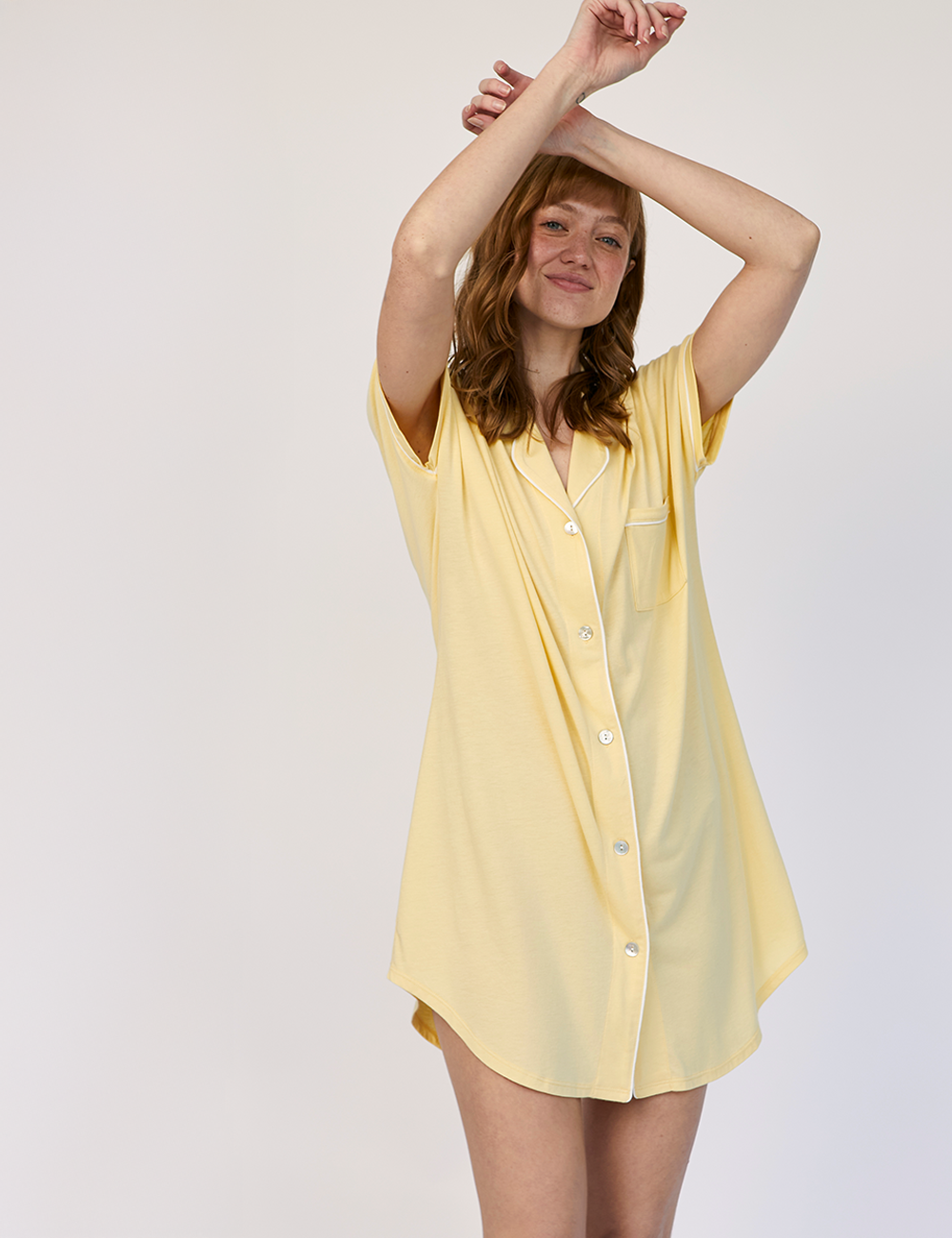 Boyfriend Cami Lime