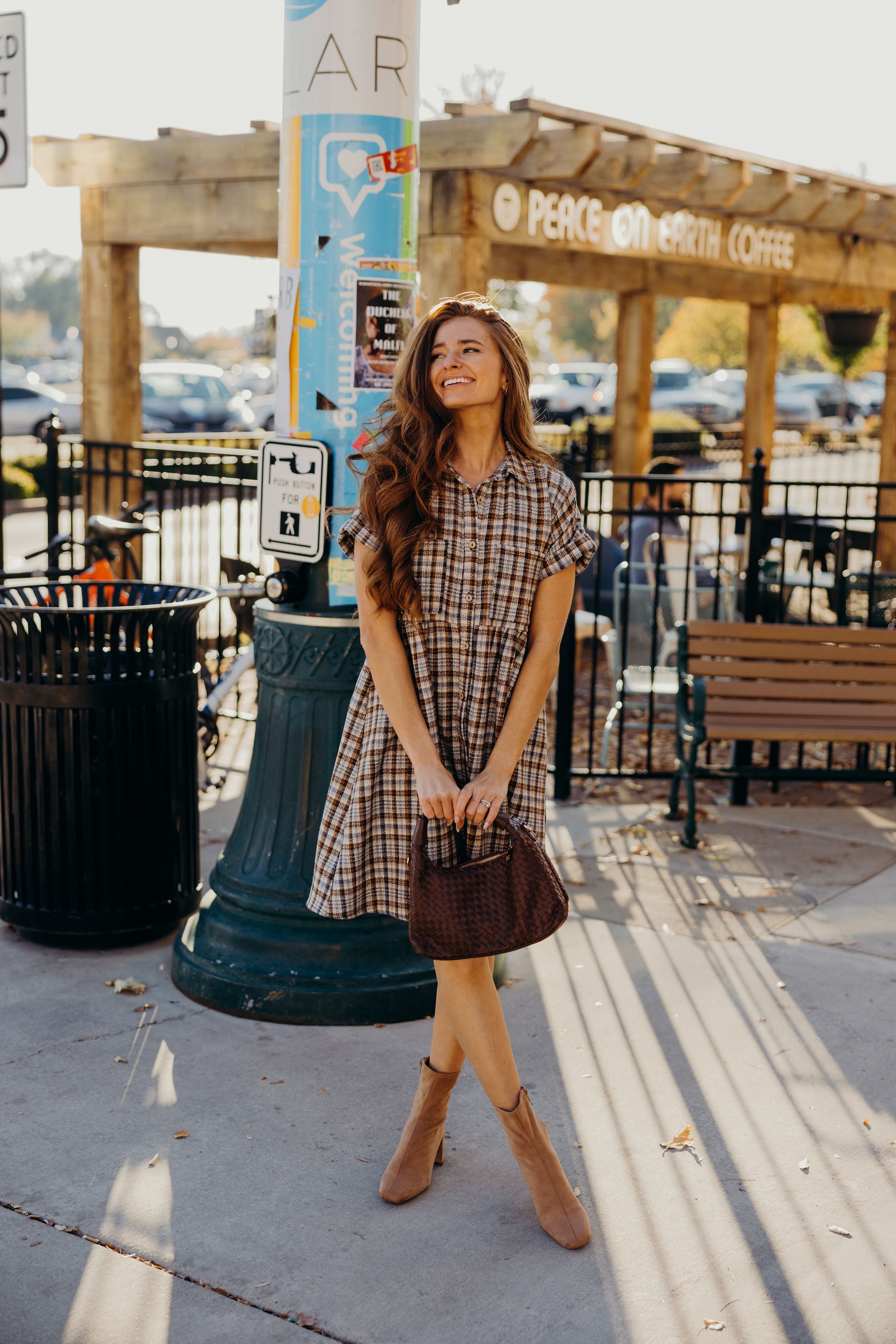 THE BLANCHE IN HARVEST PLAID FINAL SALE
