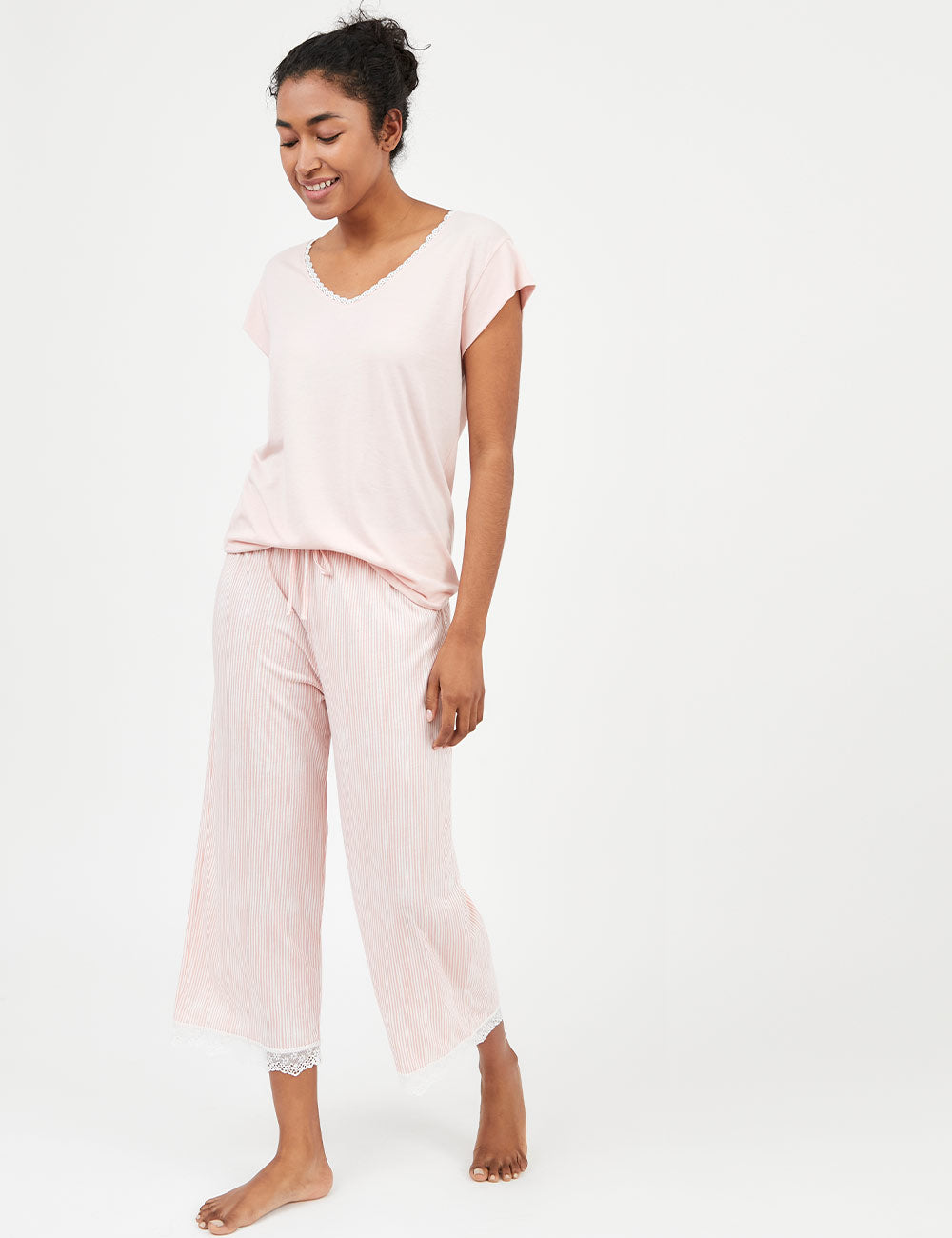 PJ Pant Pink Stripes