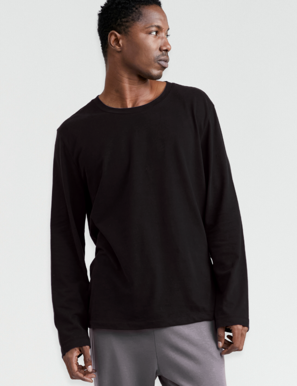 Crew Neck T-Shirt Black
