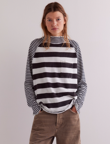 Punk Playful Tee, Black/Combo