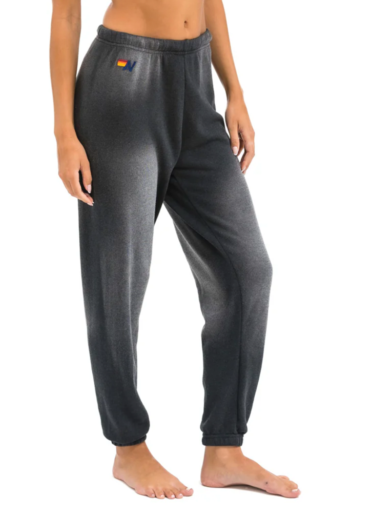 5 Stripe Sweatpant, Faded Smoke