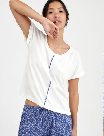 Denia Top Ivory