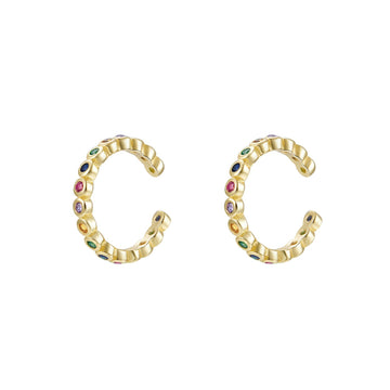 Rainbow Cuff Earring