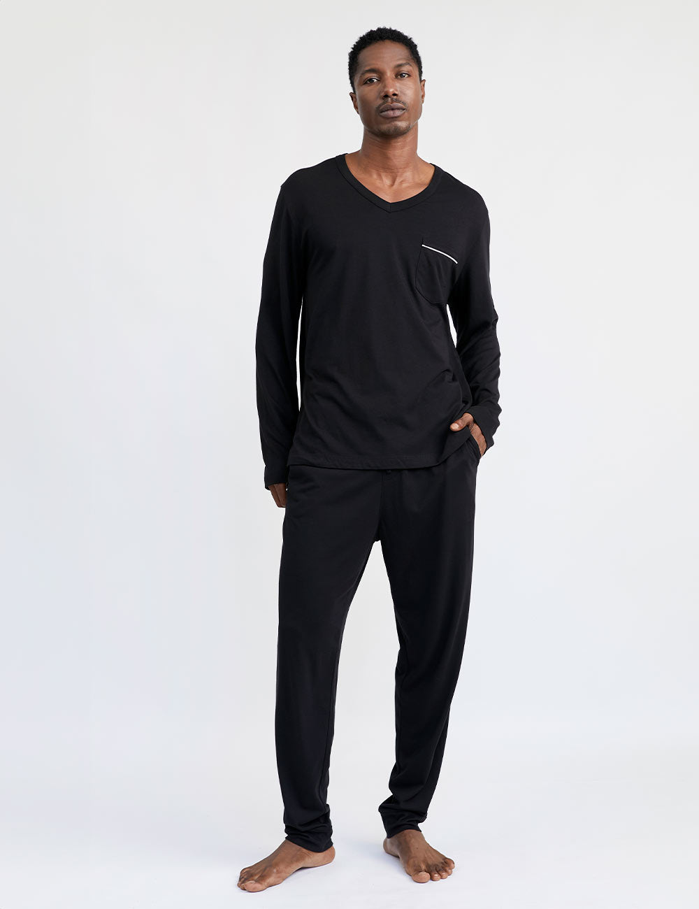 Noah PJ Set Black