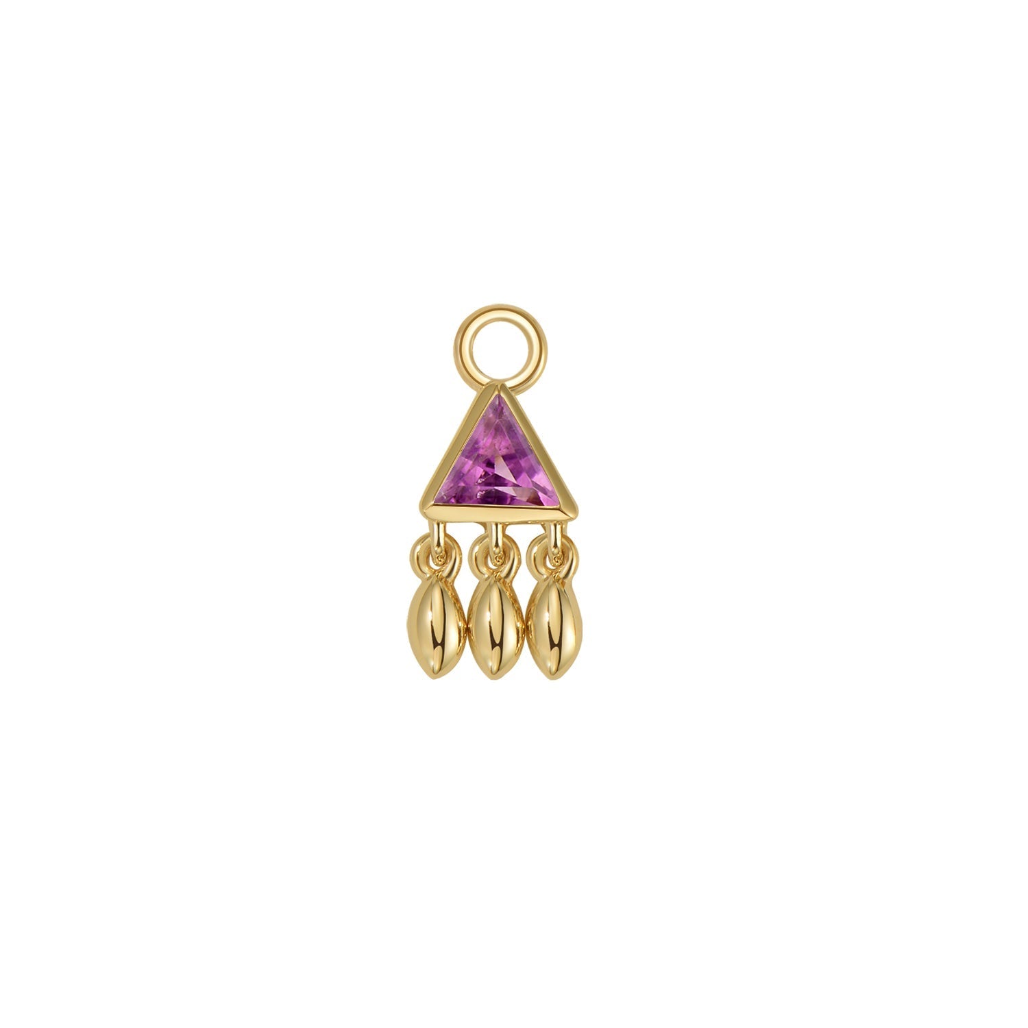 Tessa Charm - Colored Gemstone
