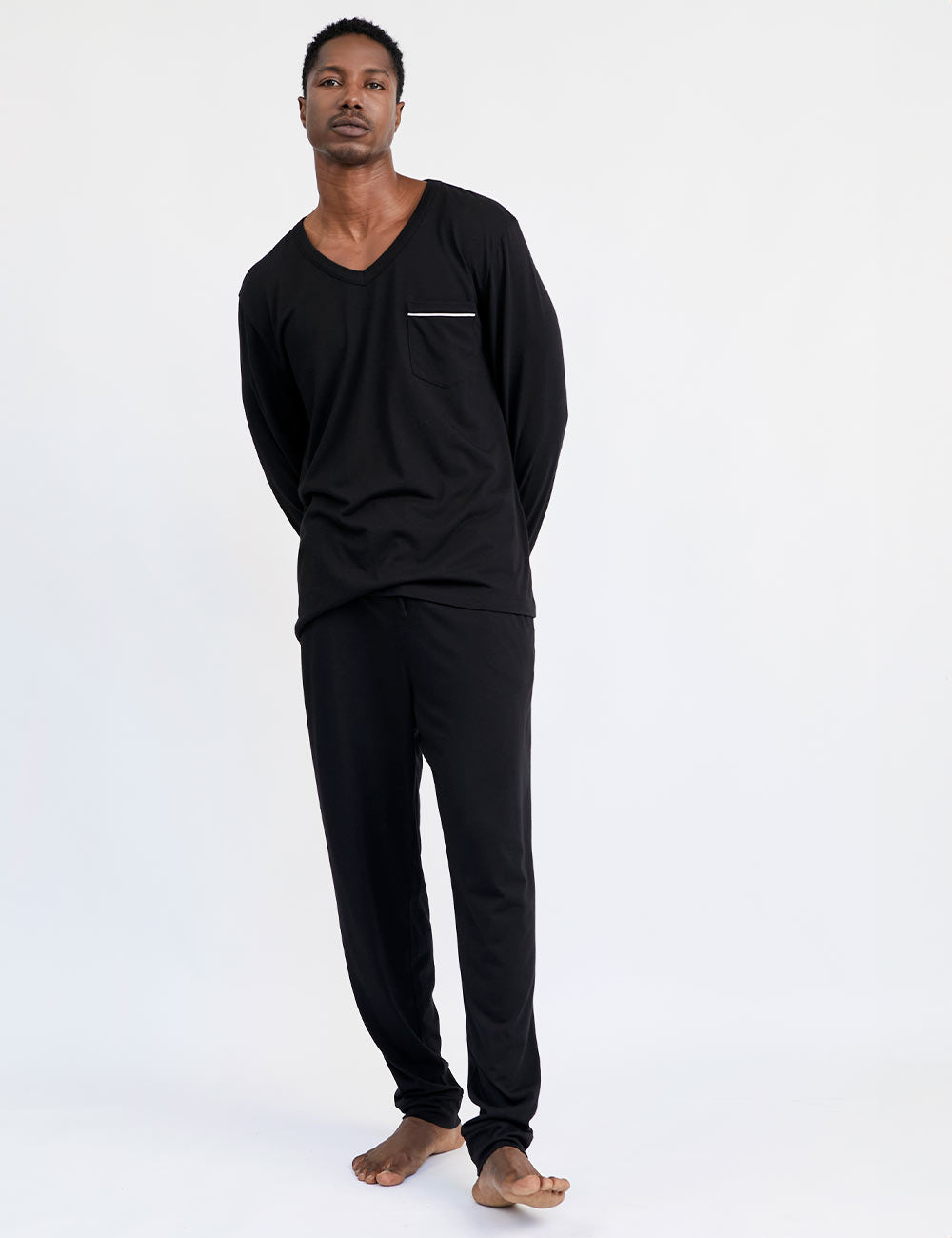 Noah PJ Set Black