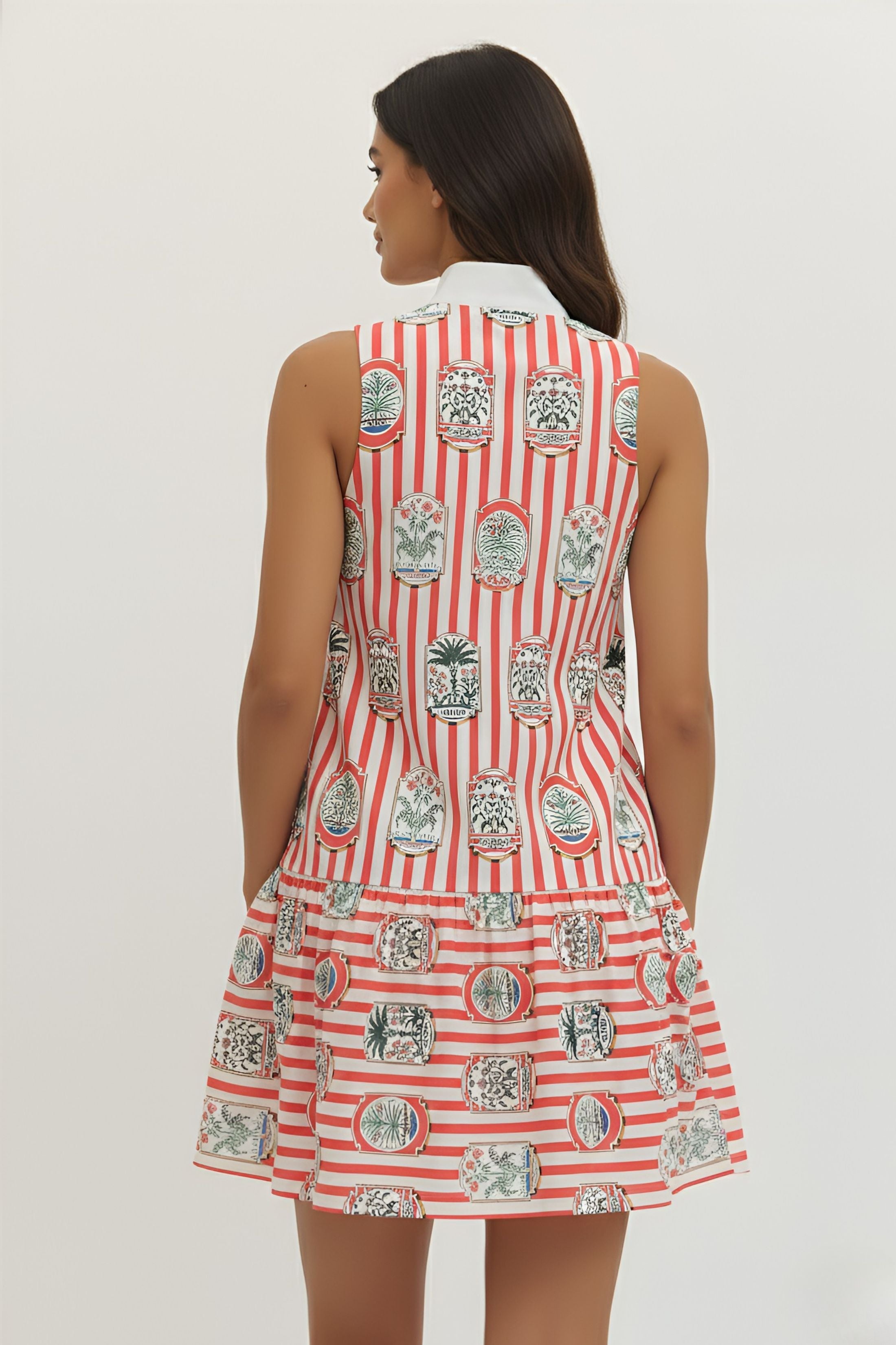 Isla Tropical Mini Dress