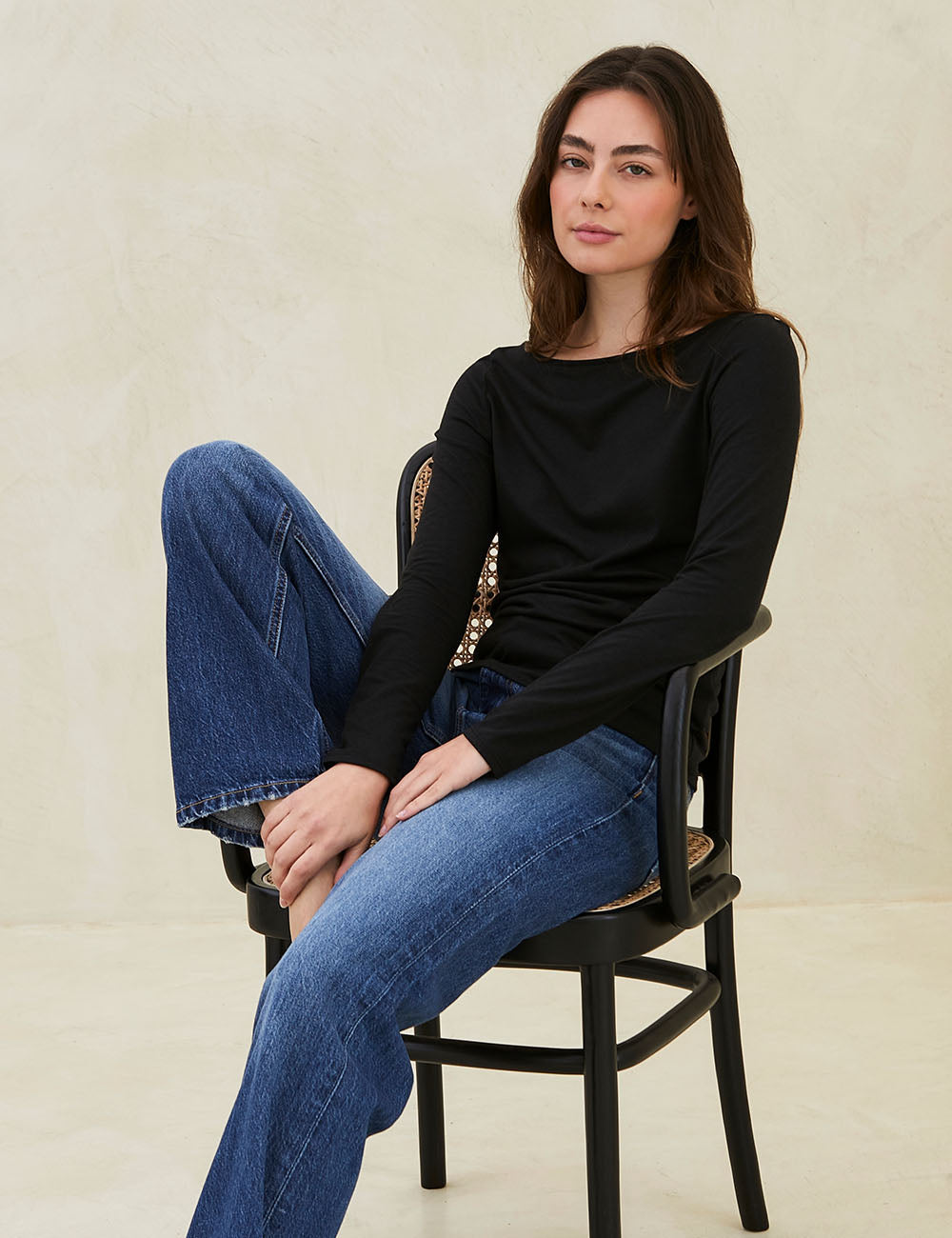 Lina Top Black