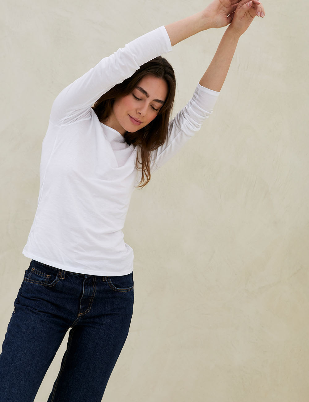 Lina Top White