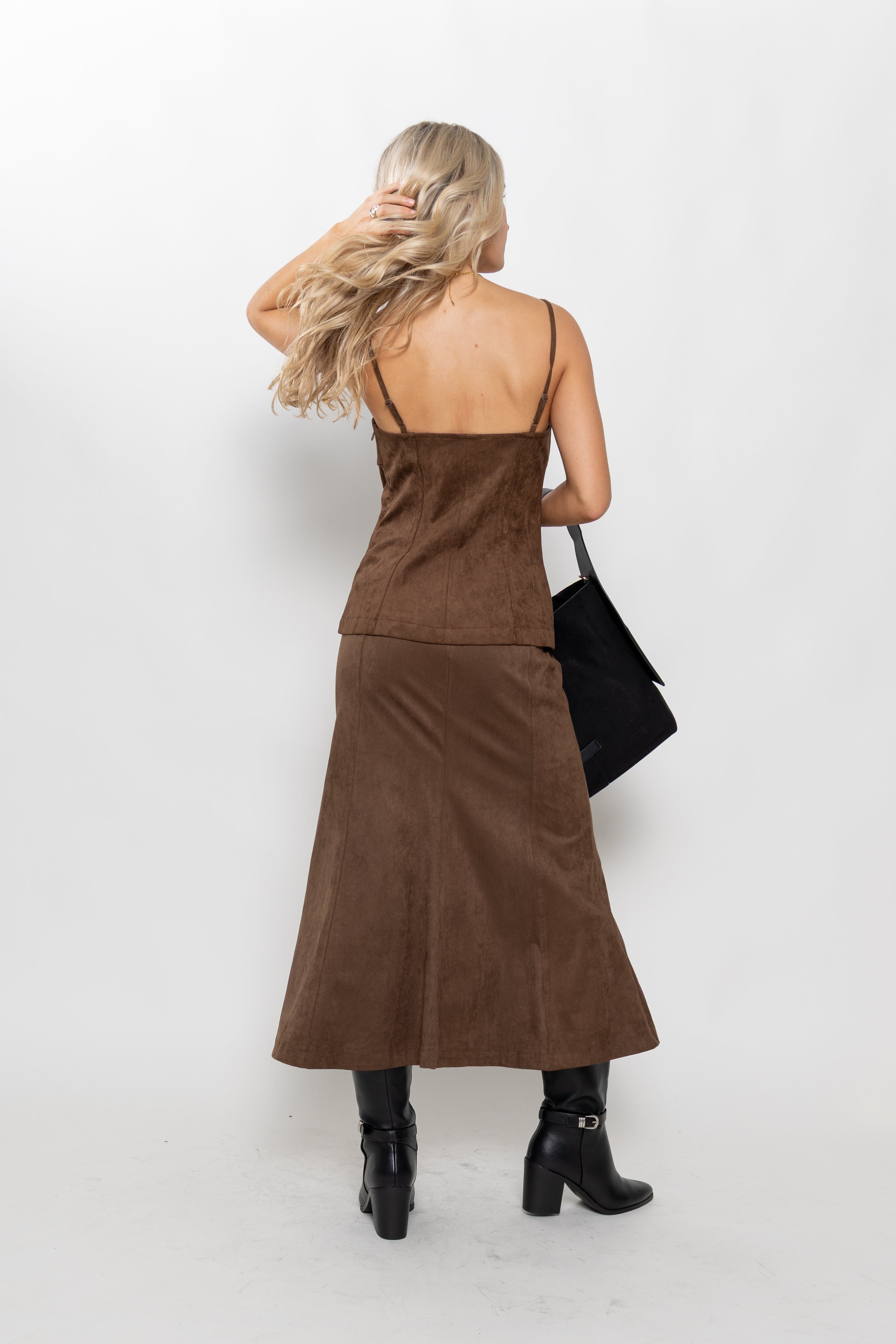 Austin Fluted Hem Skirt