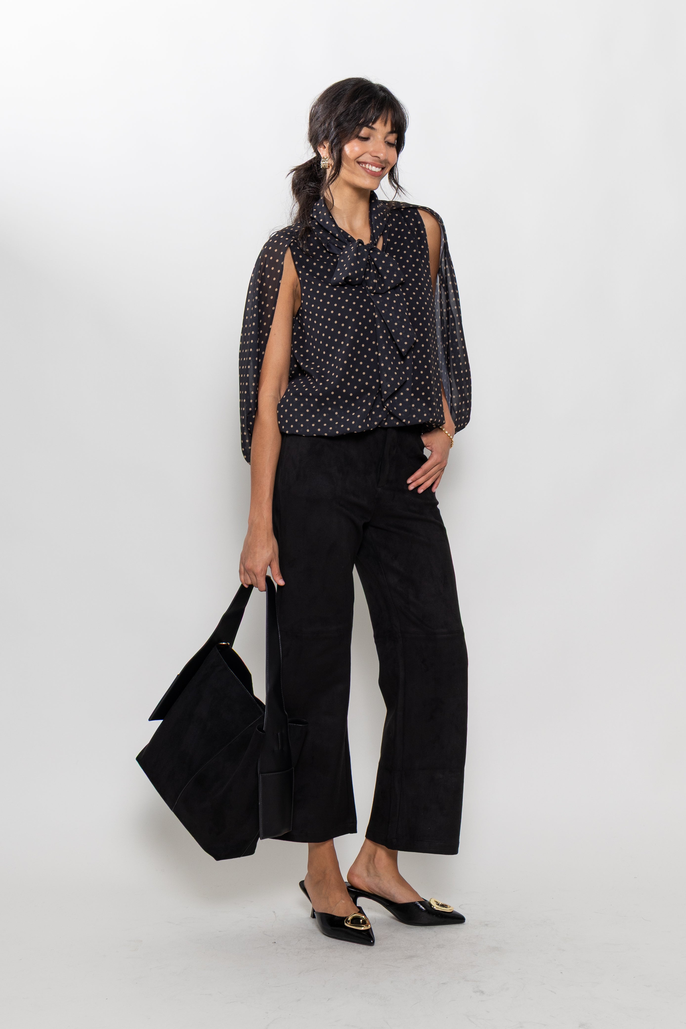 Glenn Polka Dot Blouse