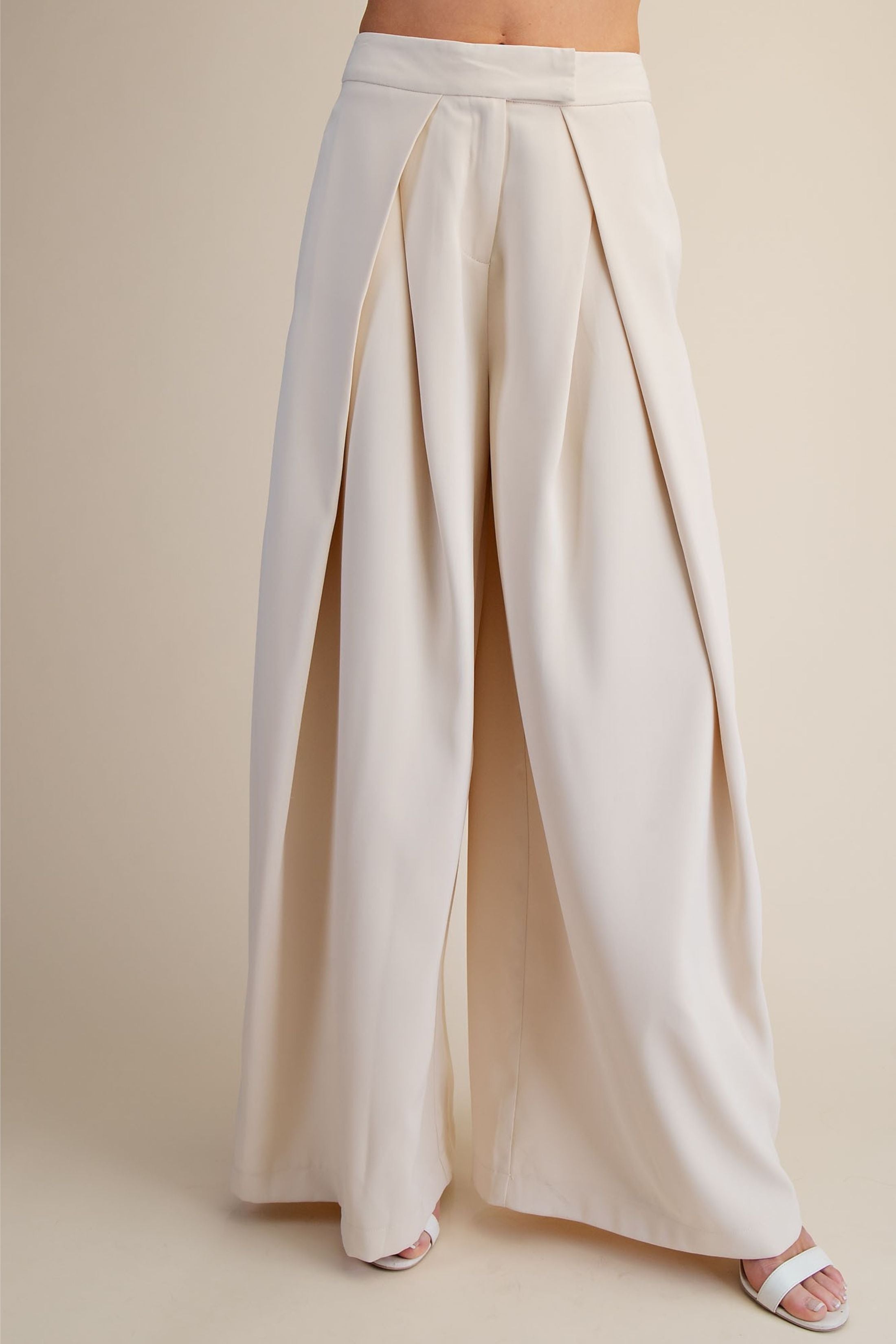 Allison Pleated Wide Leg Pants