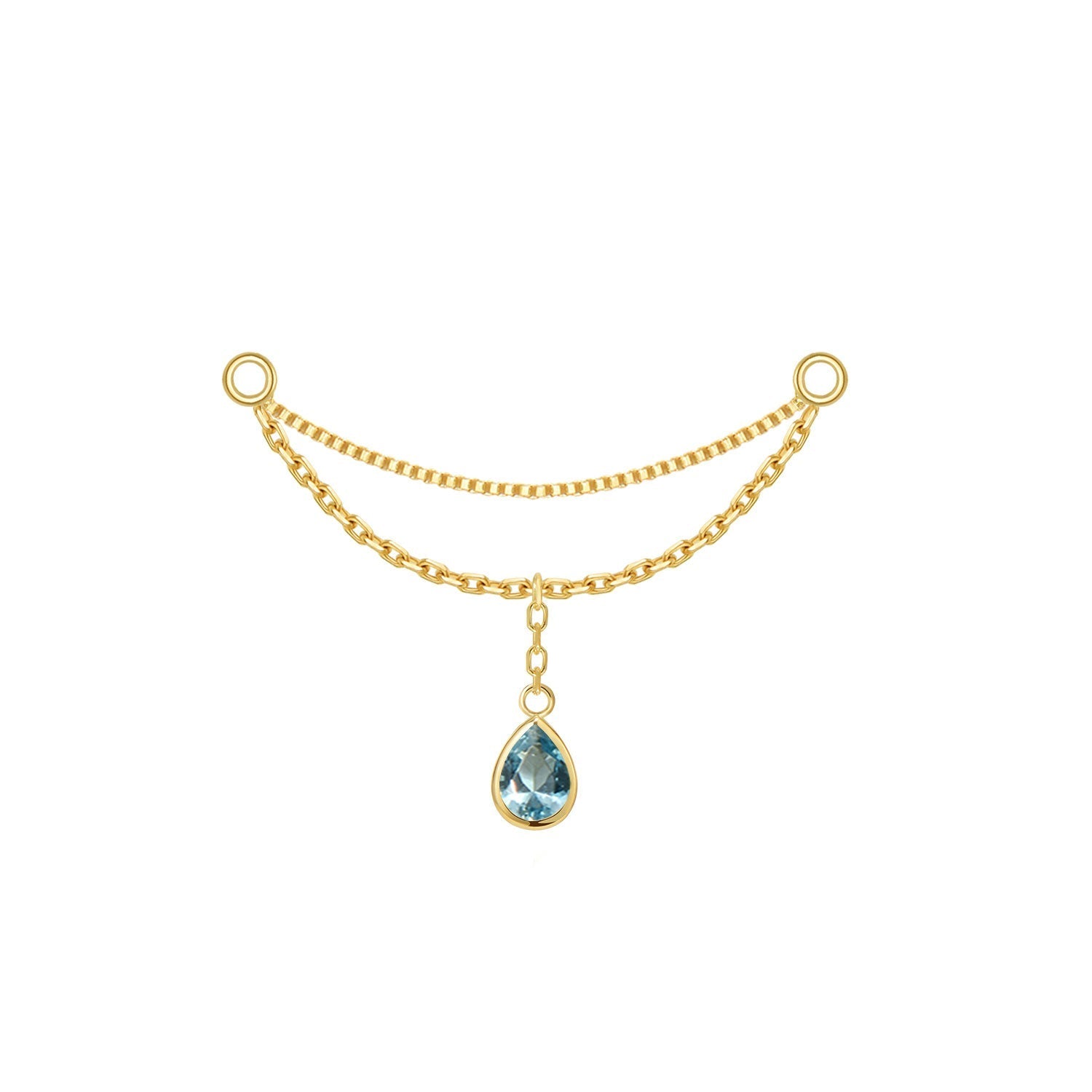 Amihan Chain - Colored Gemstone
