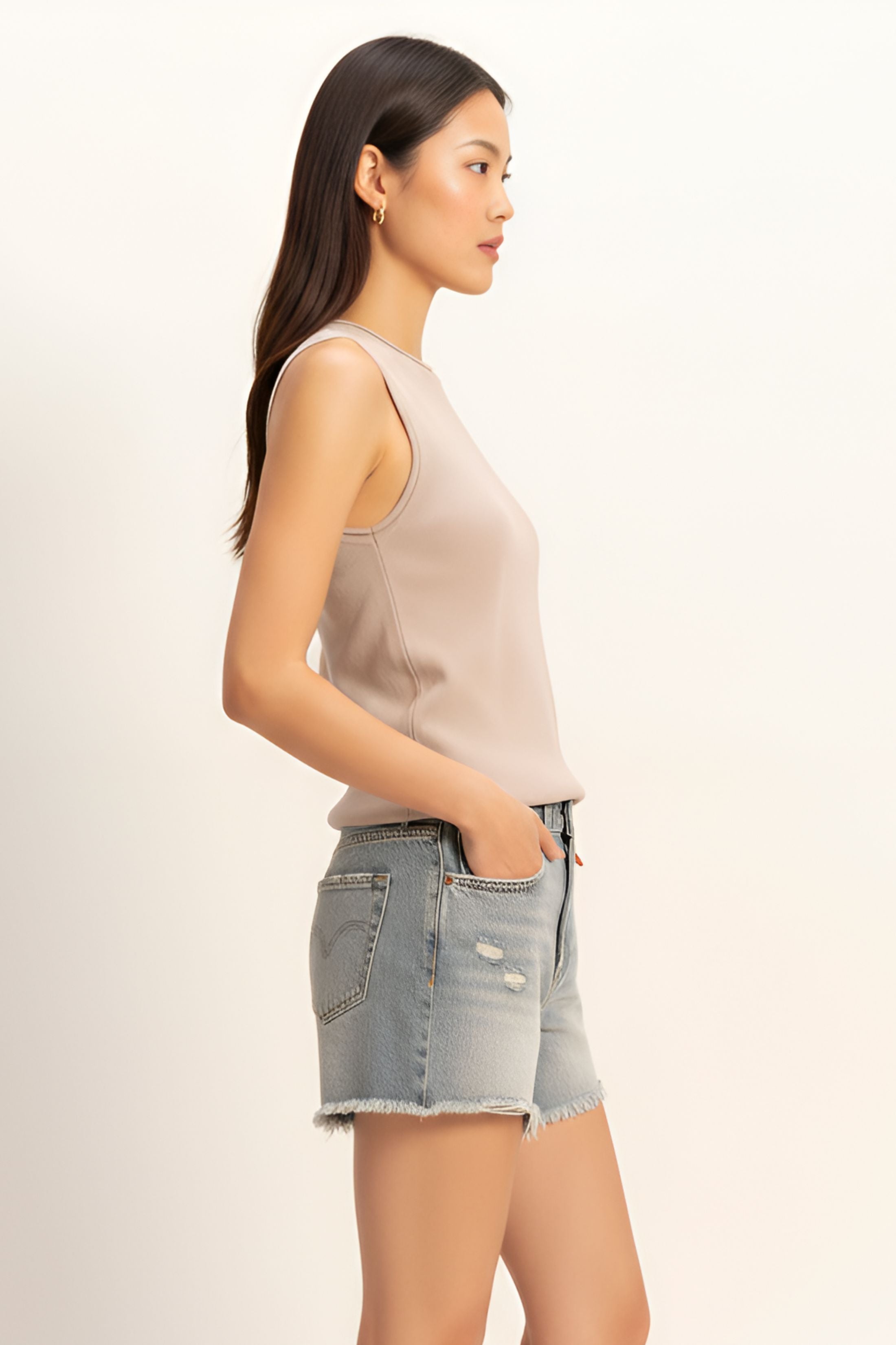 Collins Sleeveless Knit Top