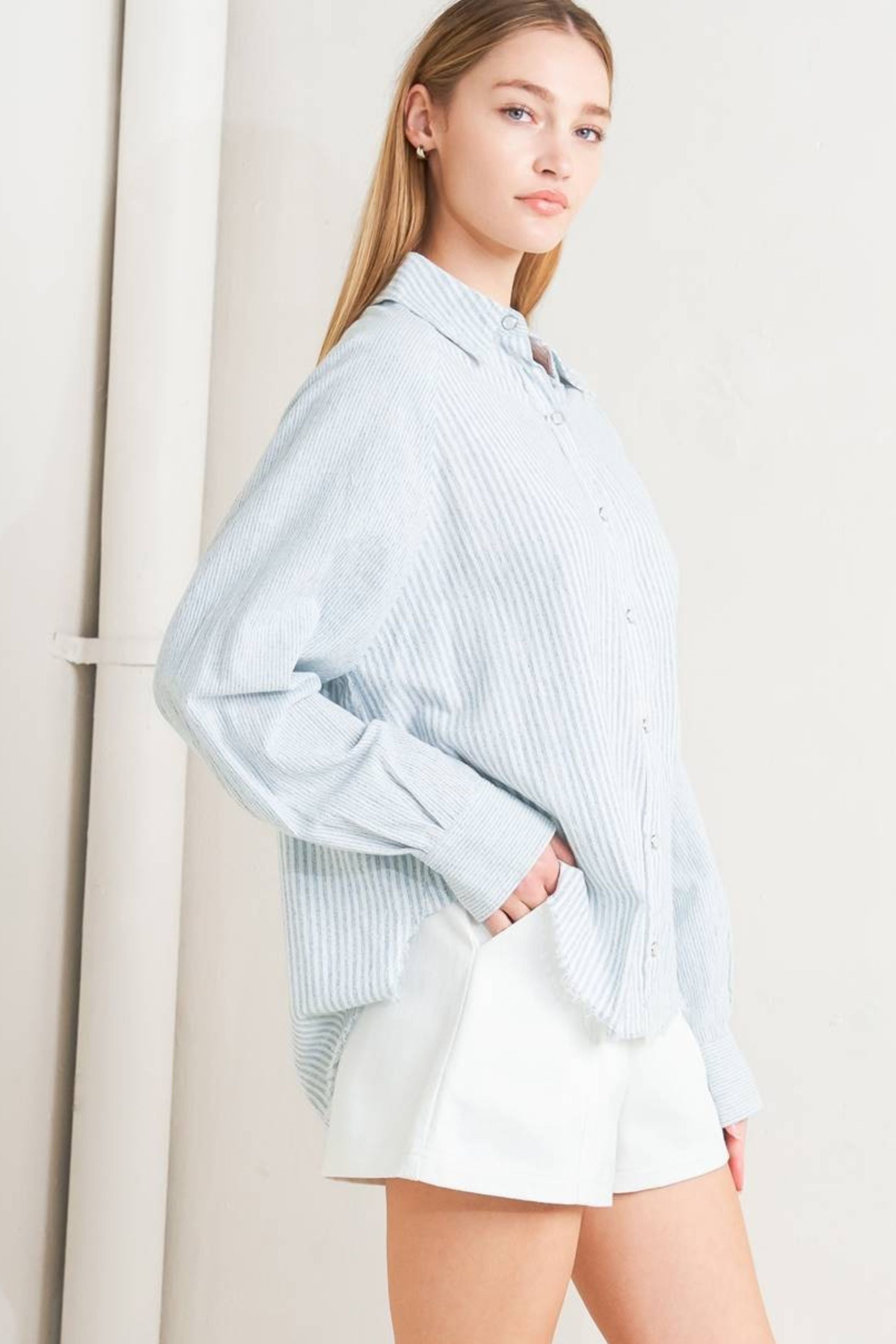 Julian Button Down Blouse