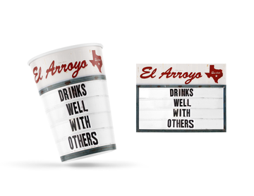 El Arroyo Party Cups