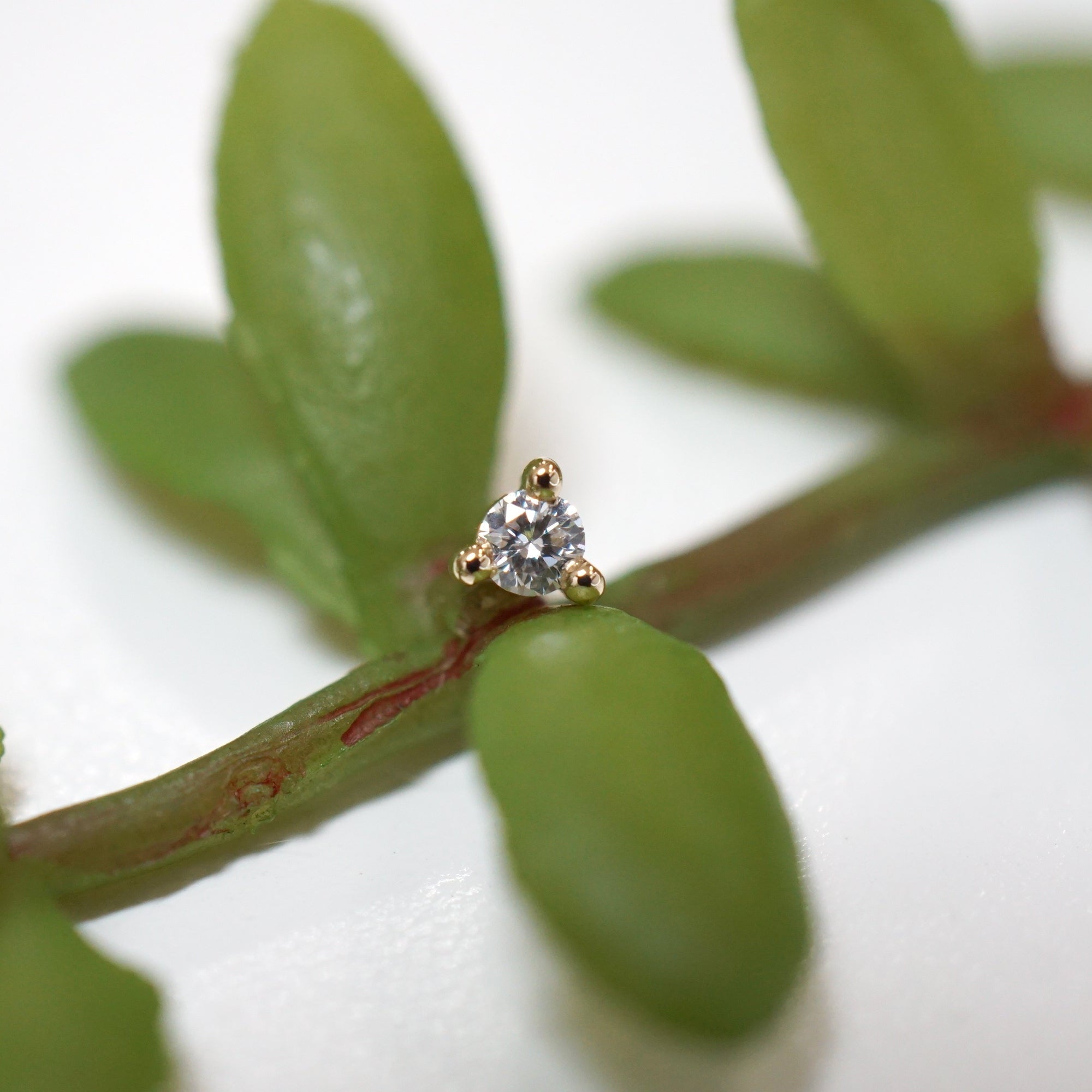 Solitaire - Gia - 3 Prong Diamond