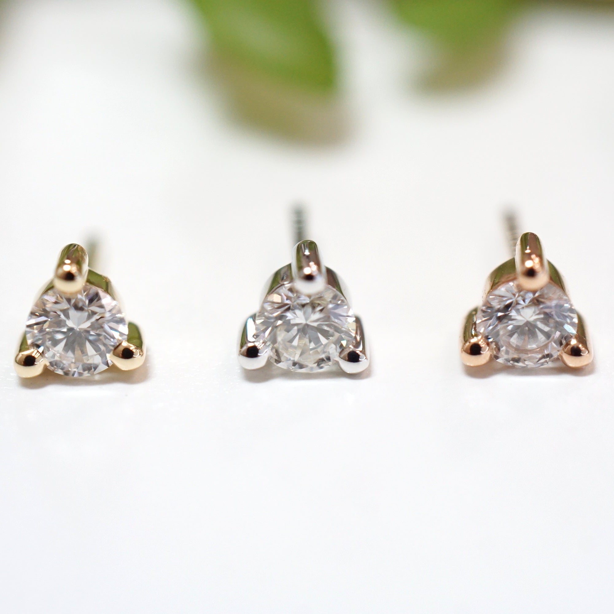 Solitaire - Gia - 3 Prong Diamond