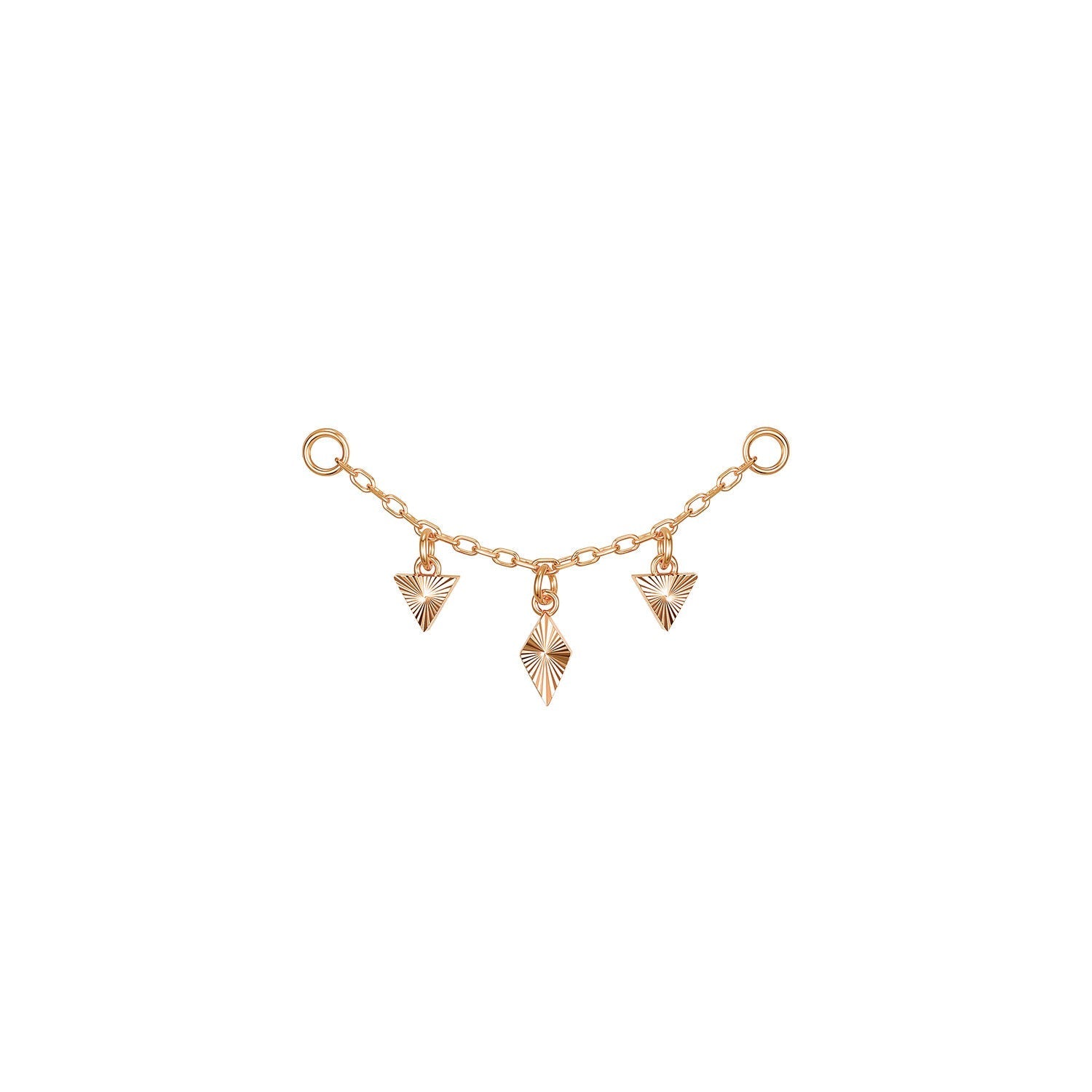 Dripping Ray Kite and Triangle Chain