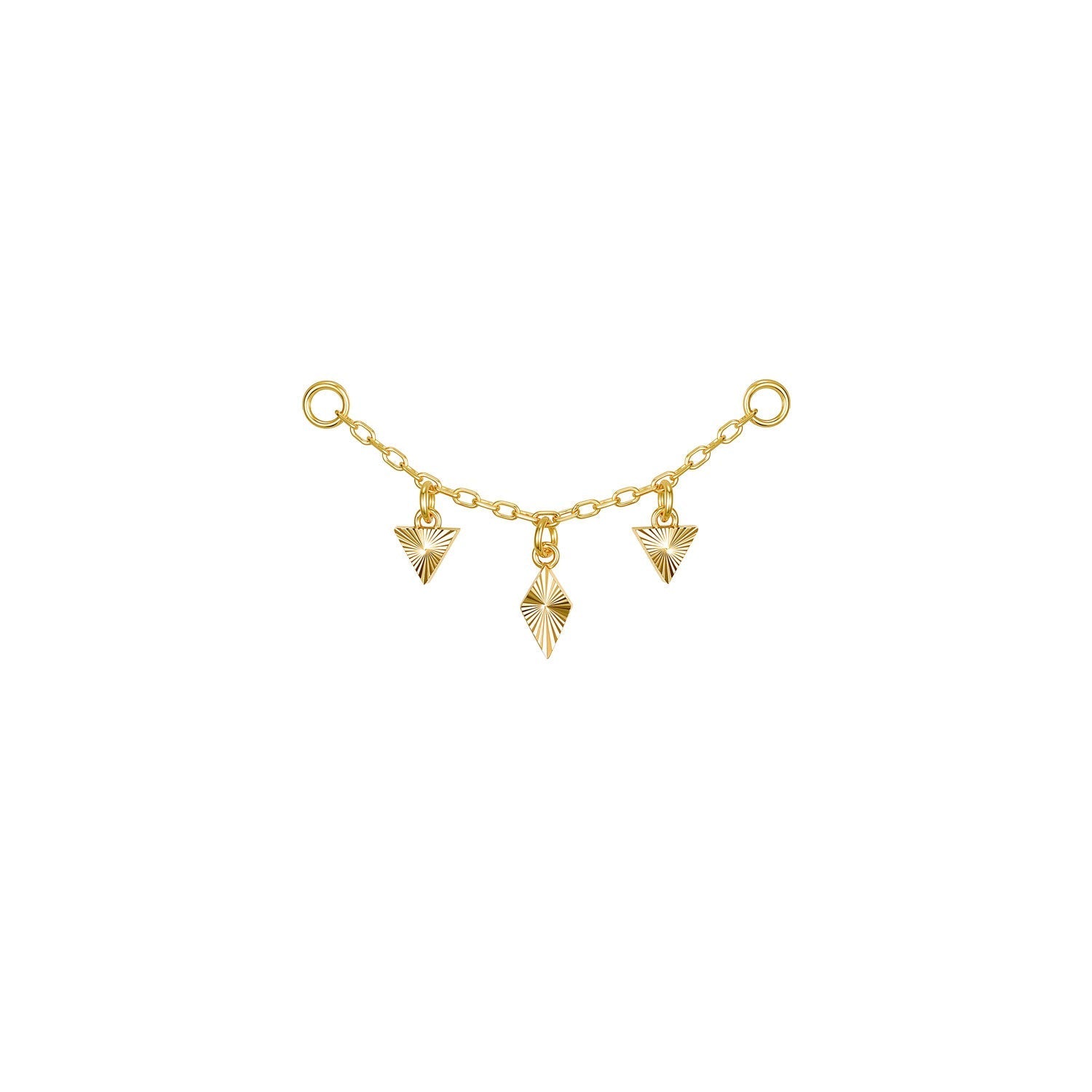 Dripping Ray Kite and Triangle Chain