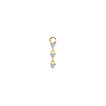 Penelope Prong Charm - Cabochon Gemstone