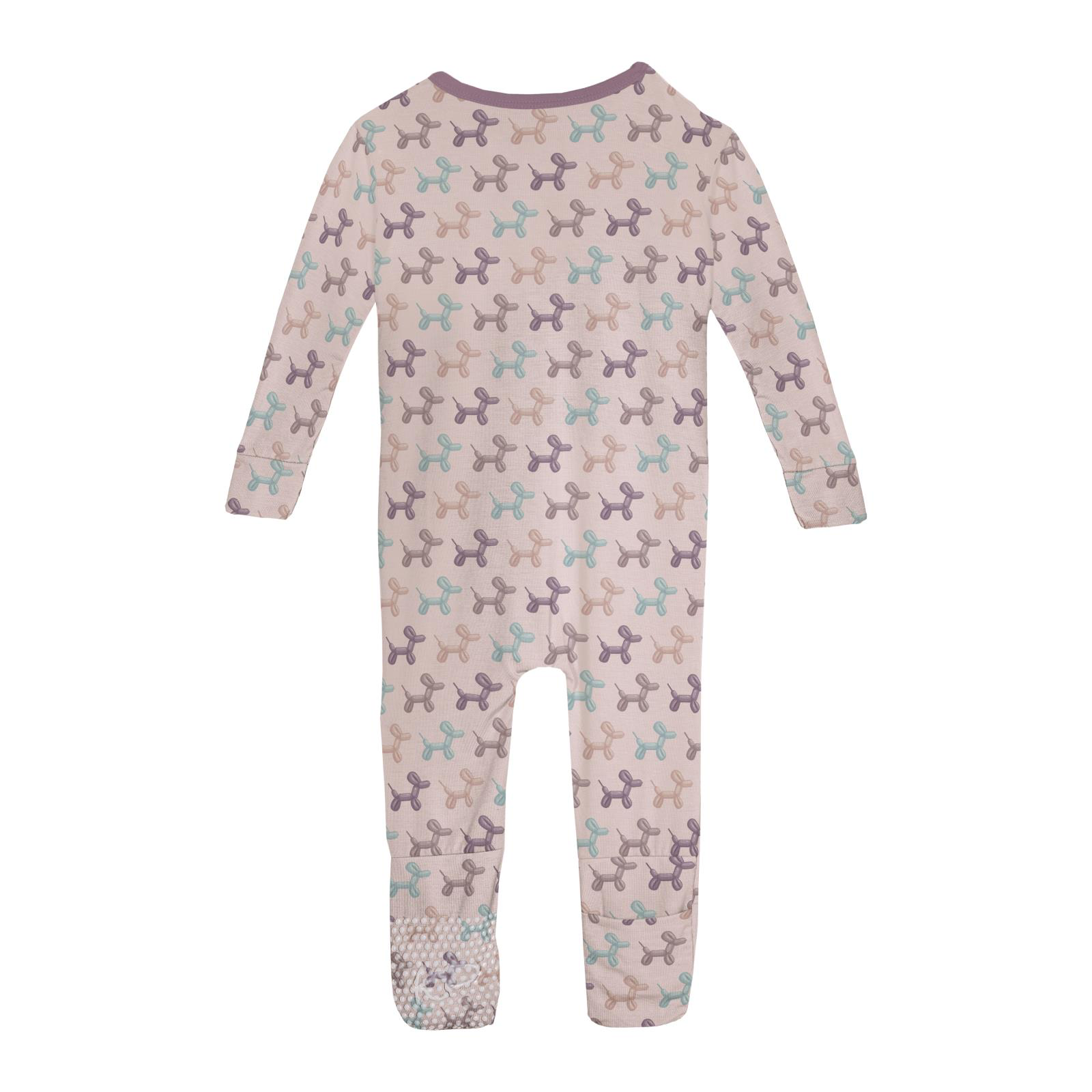 Shrinking Violet Balloon Dogs Zipper Coverall