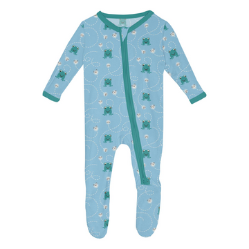 Seaside Bullfrogs & Flies Footie