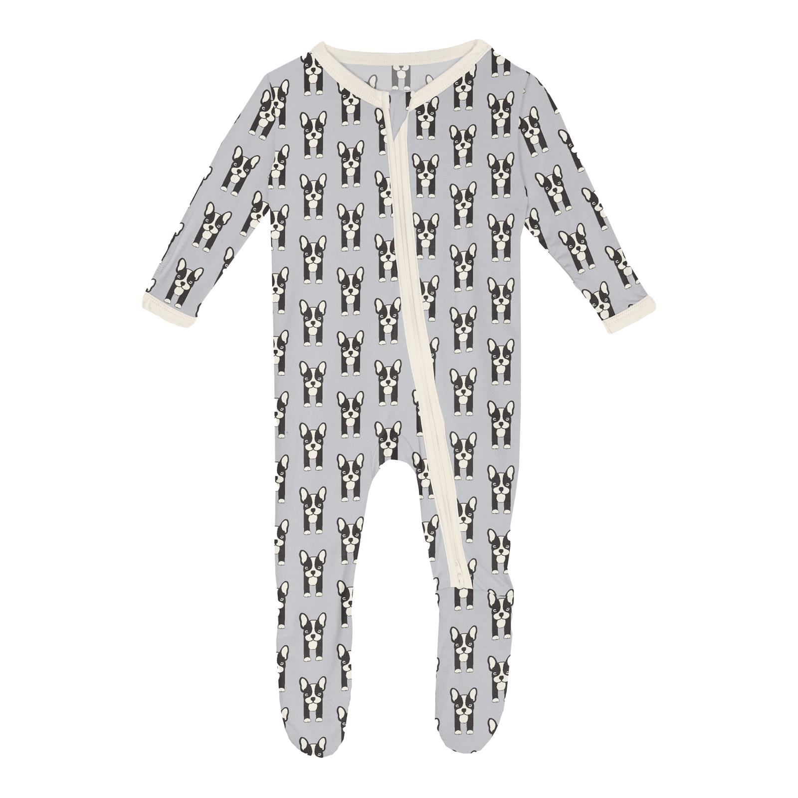 Dove Bulldogs Zip Footie