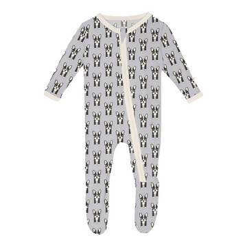 Dove Bulldogs Zip Footie