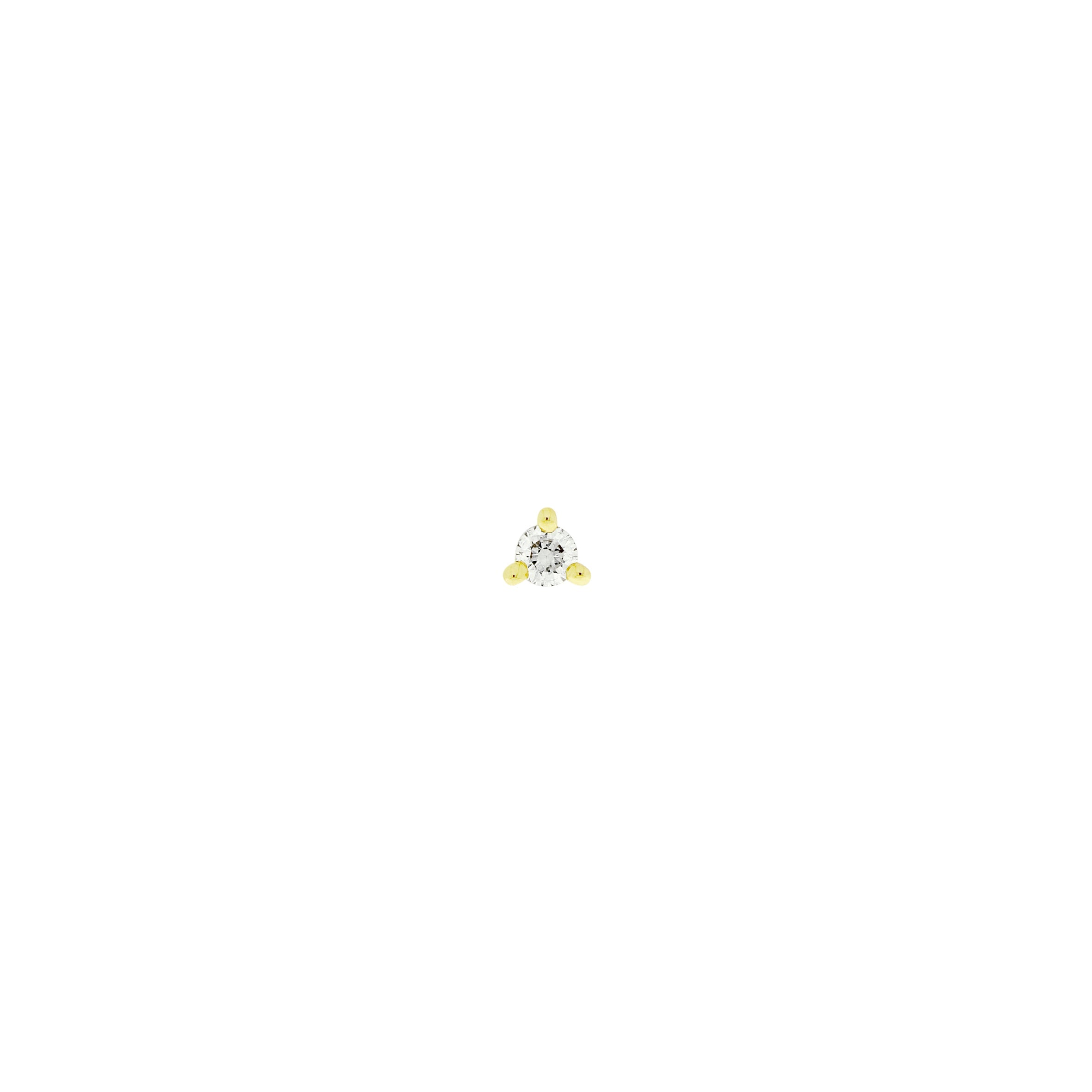 Solitaire - Gia - 3 Prong Diamond