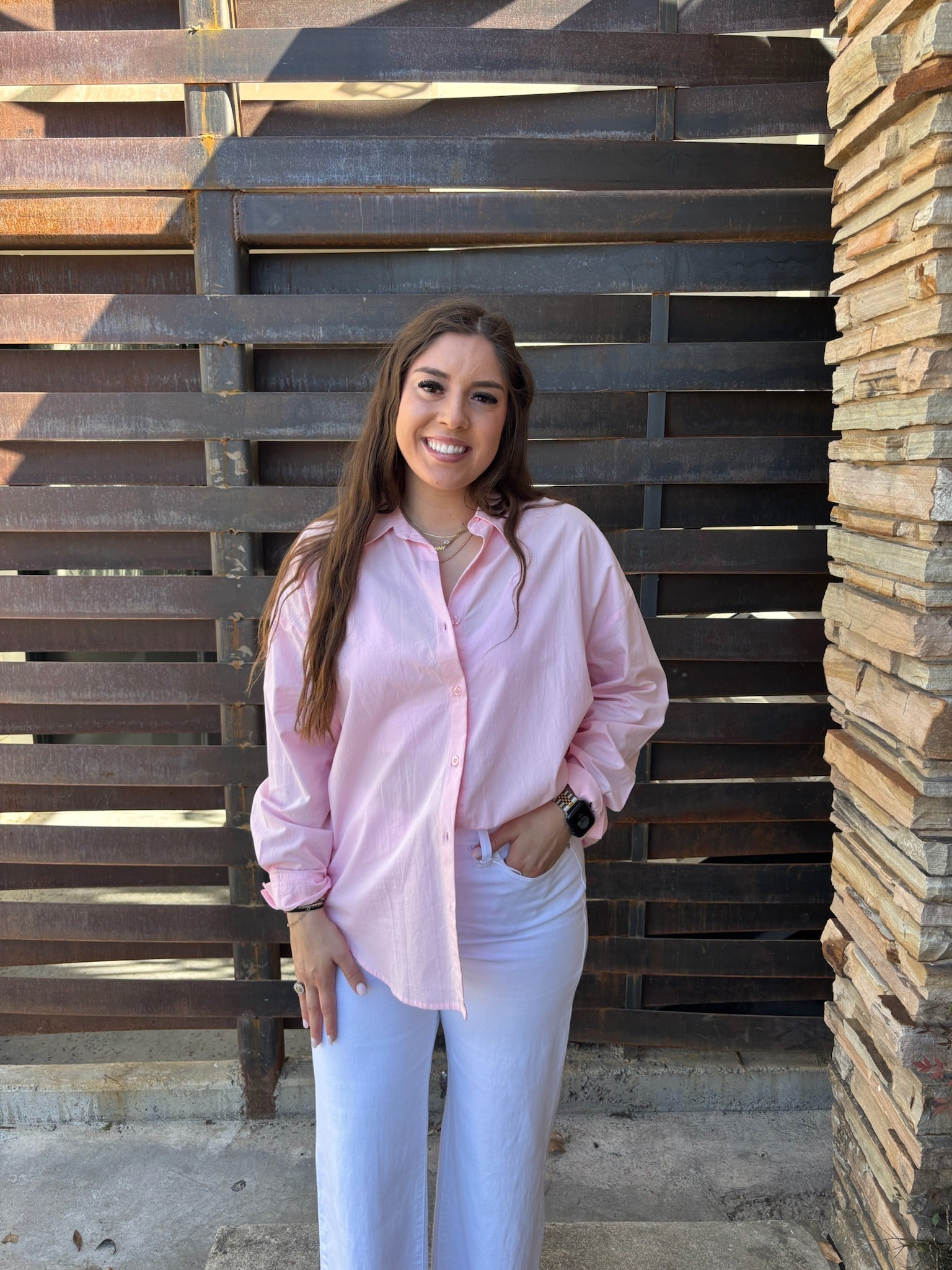 Betty Poplin Top