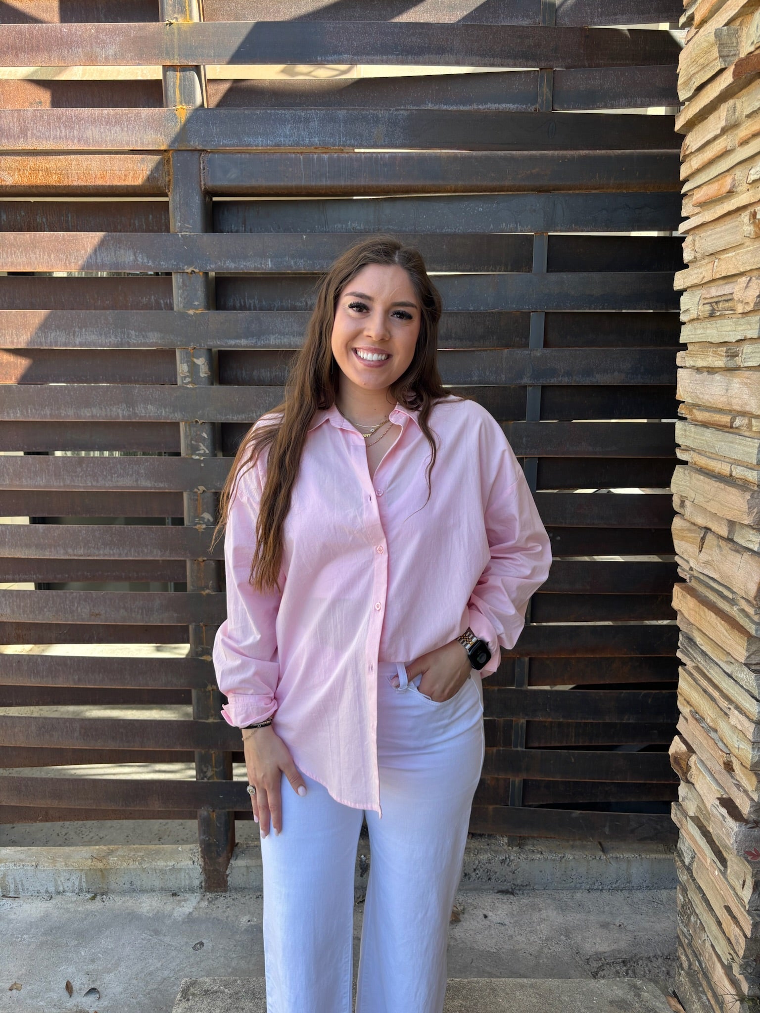 Betty Poplin Top