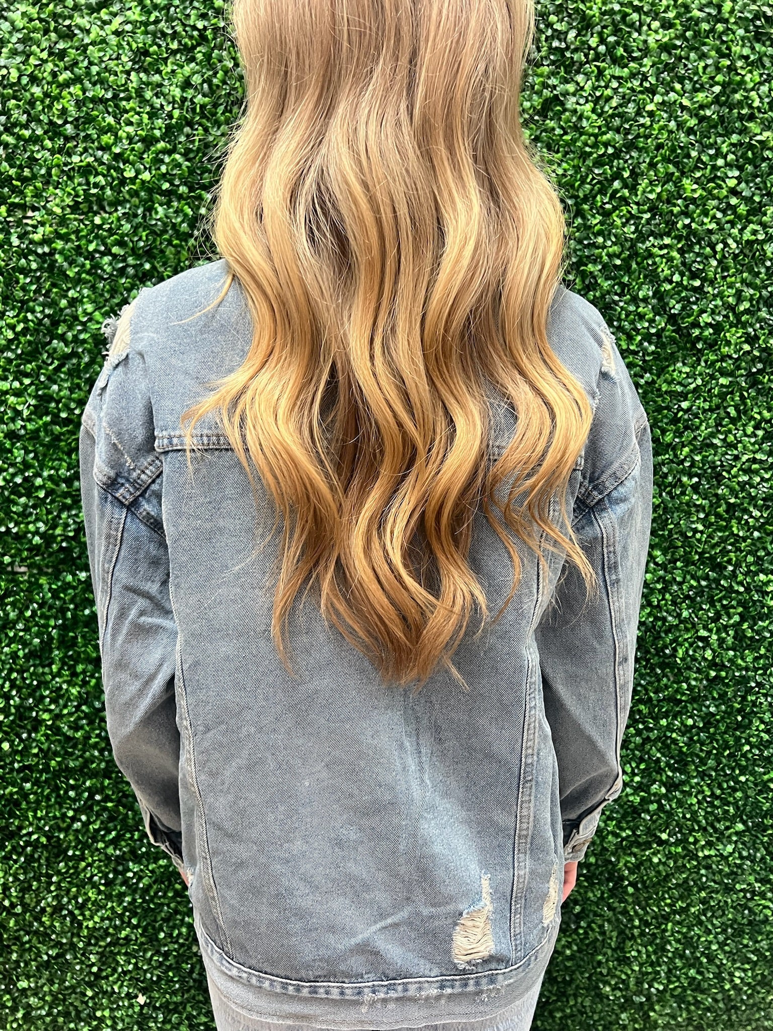 Distressed Classic Denim Jacket