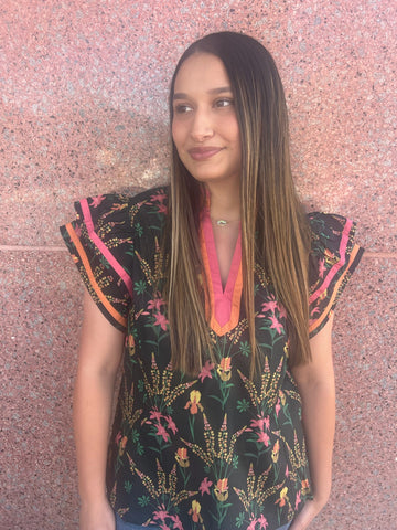Cara Floral Top