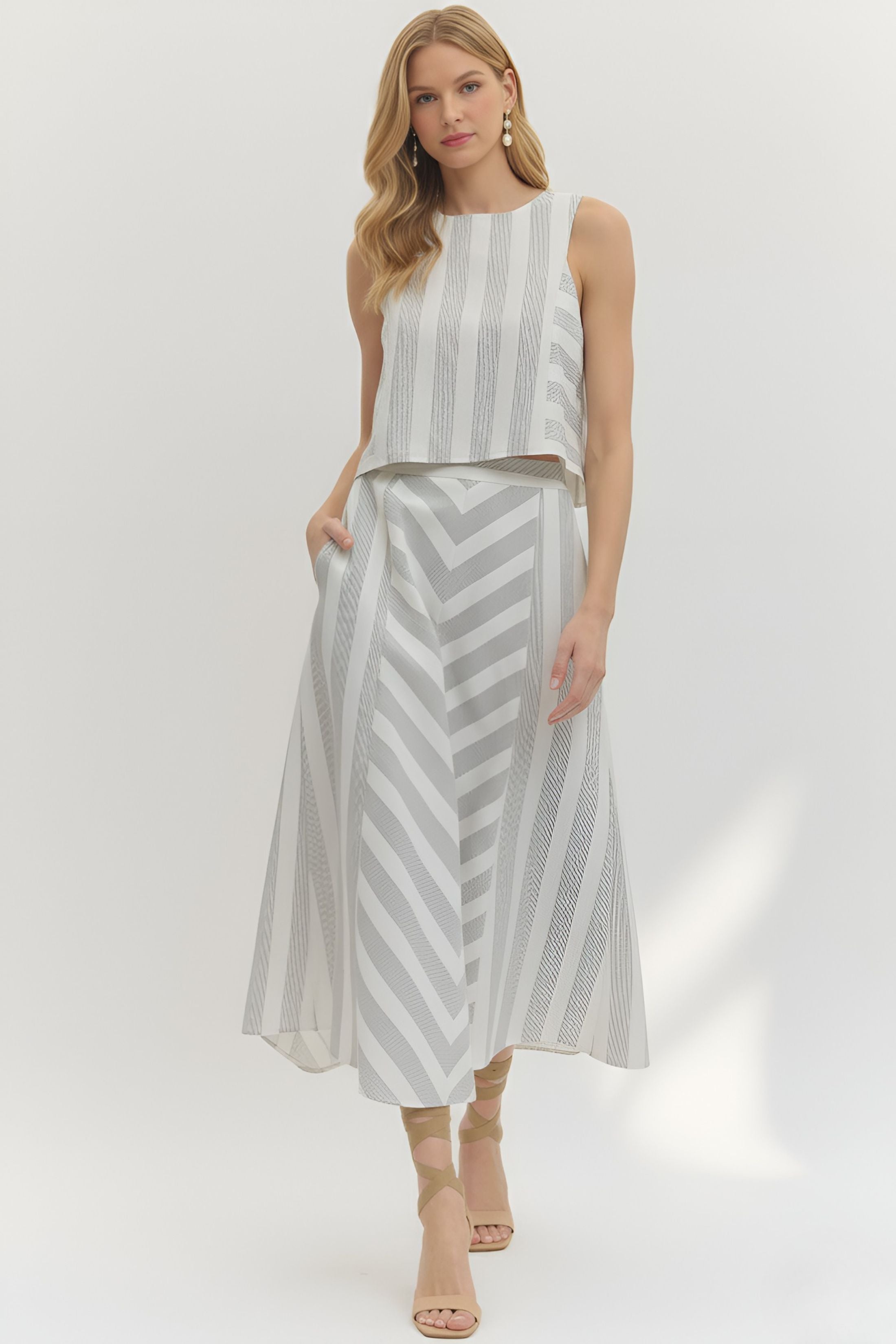 Brielle Patterned Top