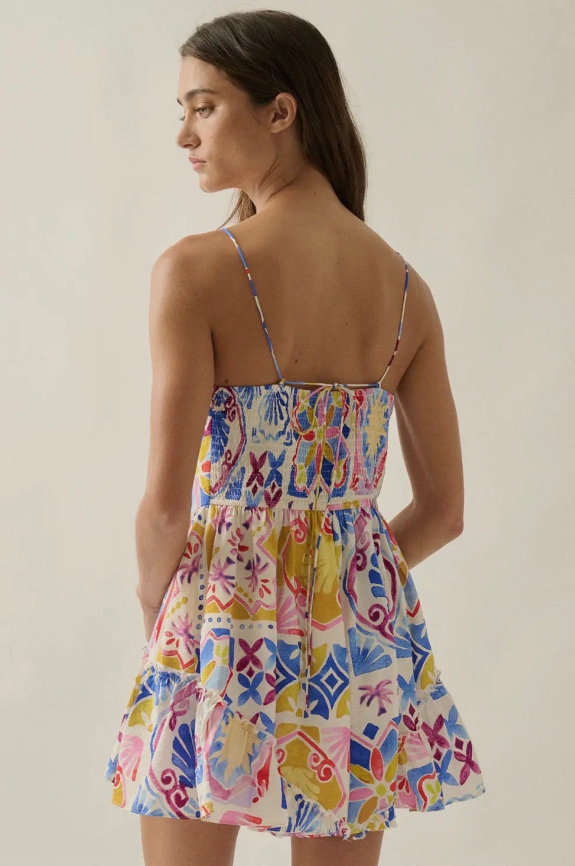 Tropical Floral Romper