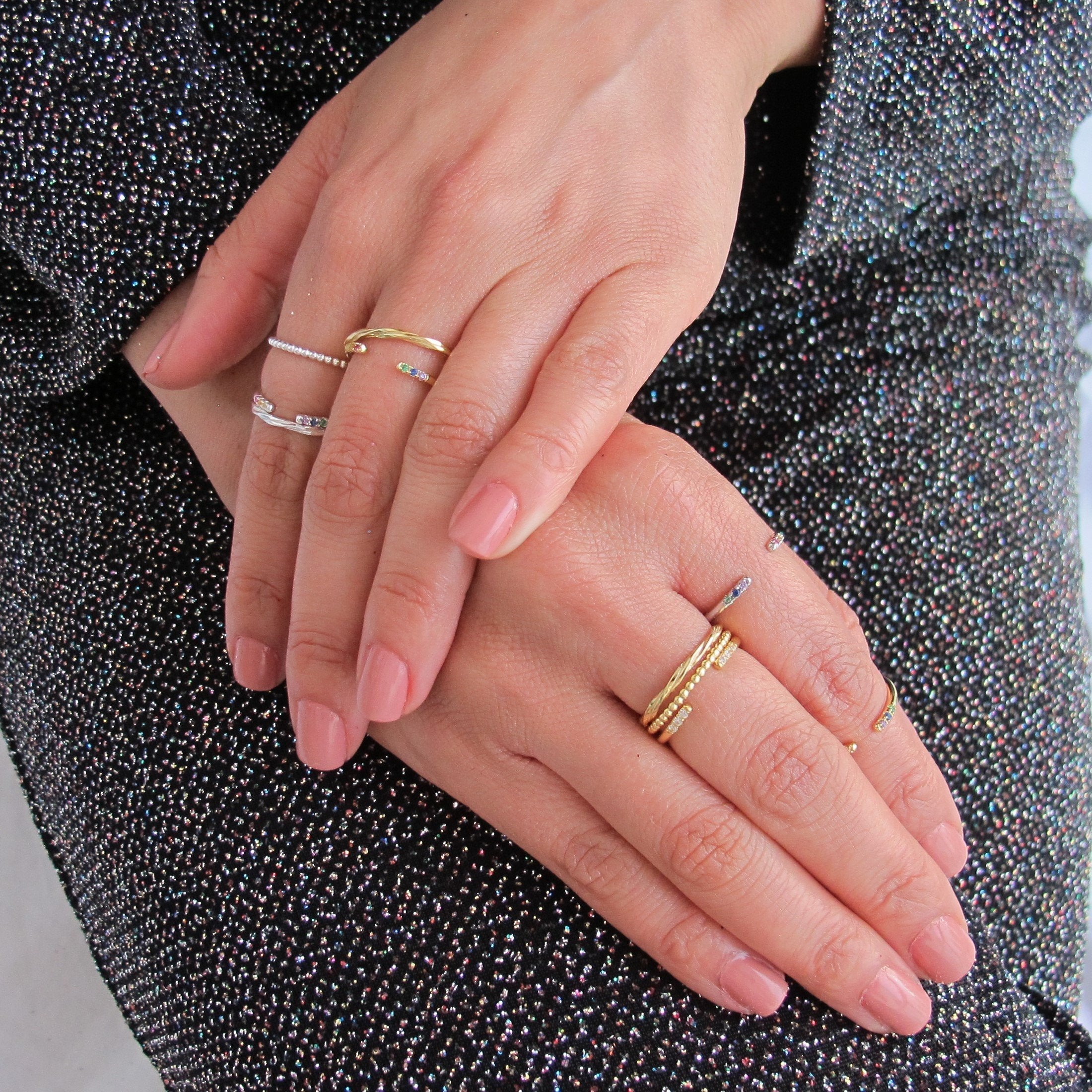 Multi Beads Ring