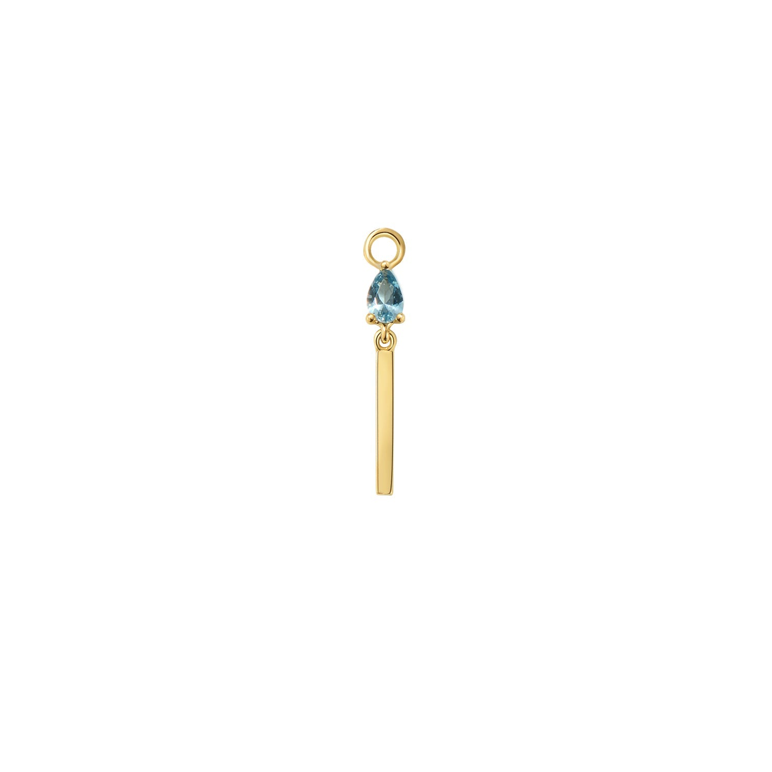 Jordana Charm - Colored Gemstone