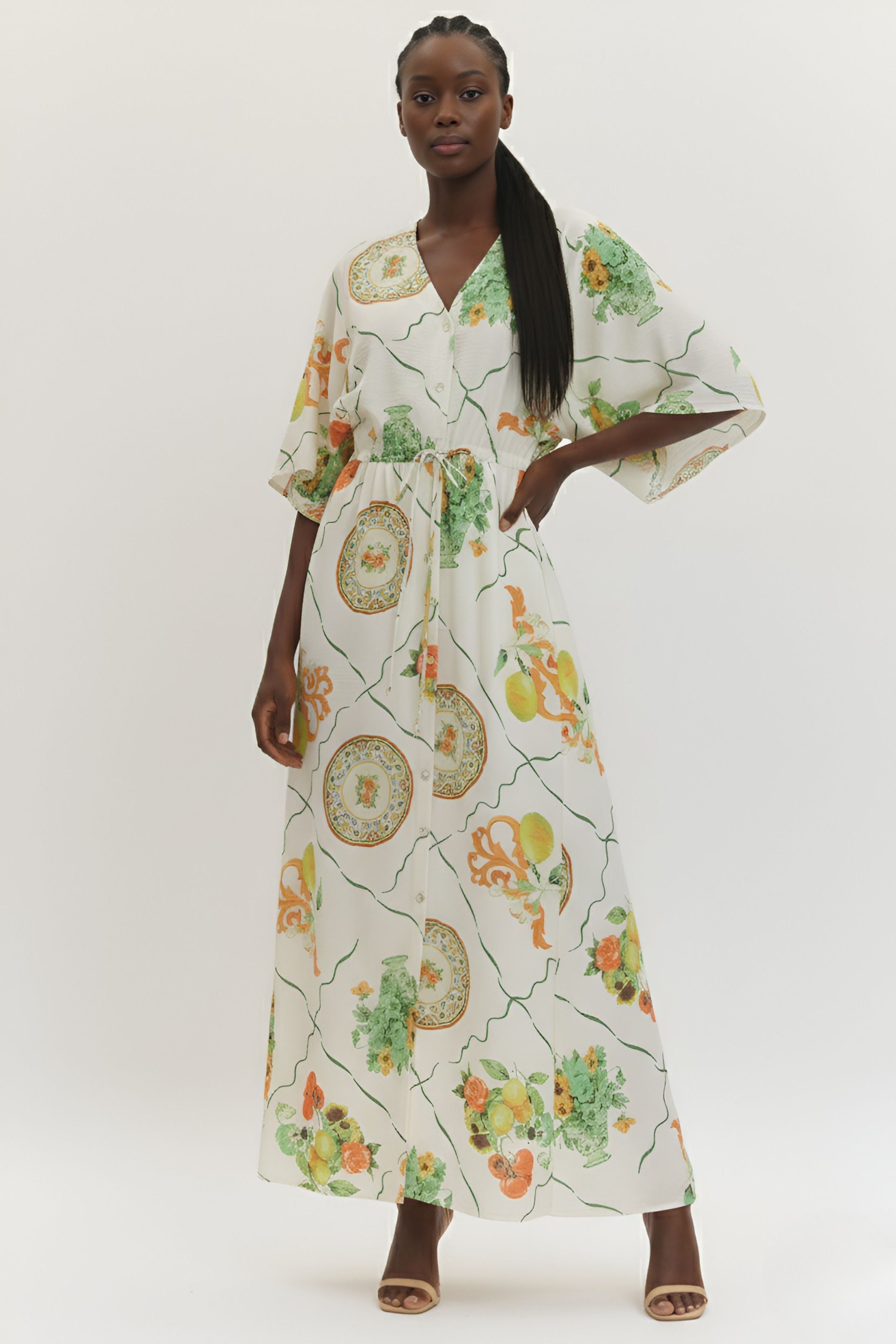 Juliette Print Maxi Dress