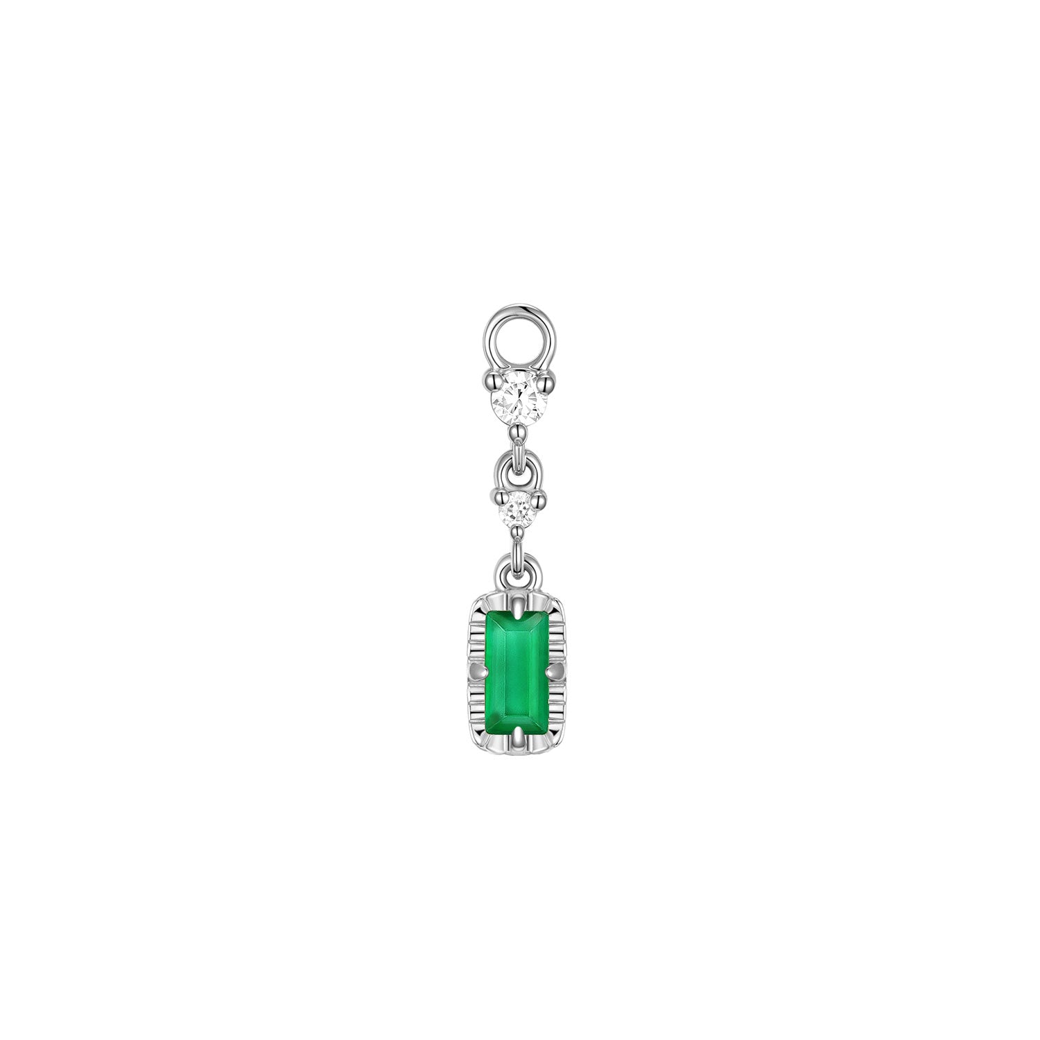 Juvia with Fluted Edge Charm