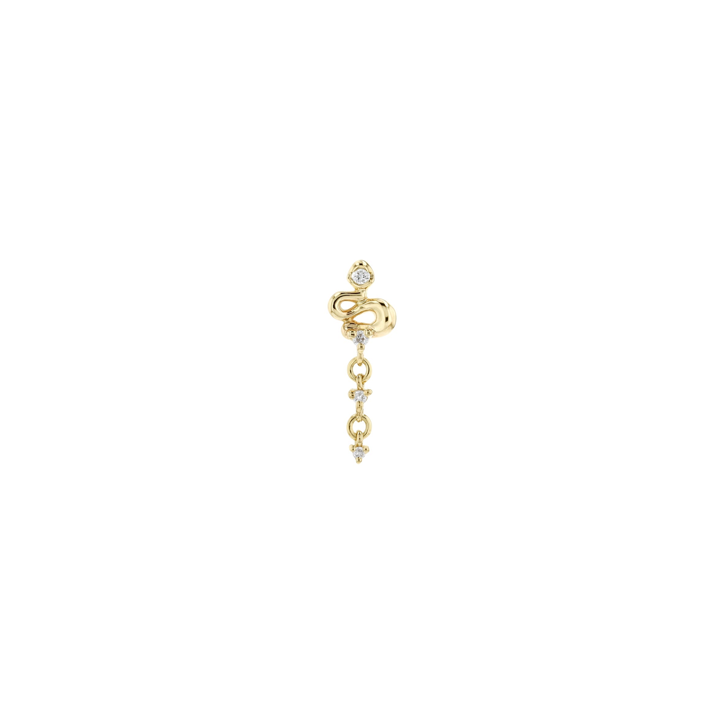 Snake - Viper Mini - 3 Diamond Rattle Tail
